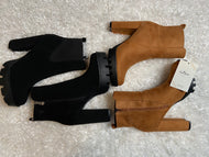 Aria Suede Booties